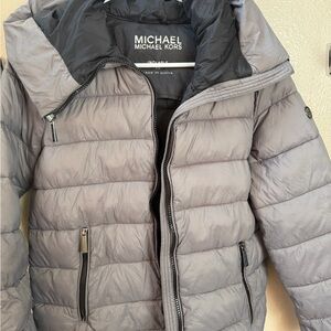 Michael Kors Women’s Gray Puffer Coat
